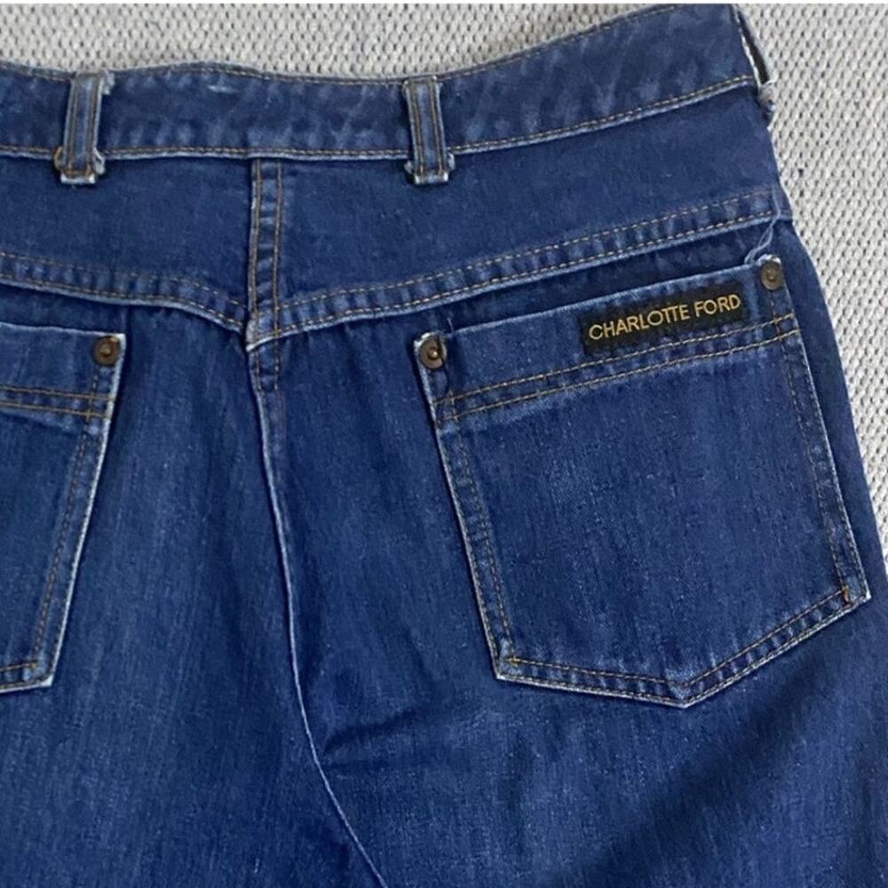 Charlotte Ford for Don‎ Sport Vintage Jeans Womens 12 28x34 Blue High Rise Tall